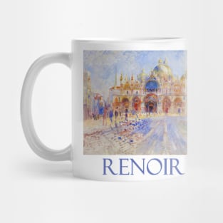 The Plaza San Marco, Venice by Pierre-Auguste Renoir Mug